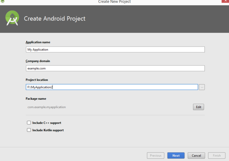 create an android widget using android studio